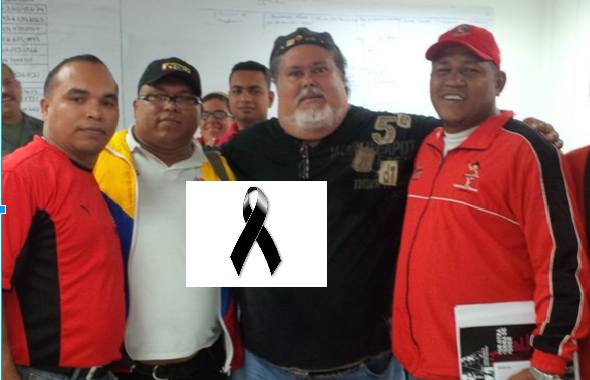 Rexol Acevedo. Leader sindacale chavista. Ucciso a colpi di arma da fuoco durante un blocco stradale dell'opposizione che cercava di ribargli l'auto