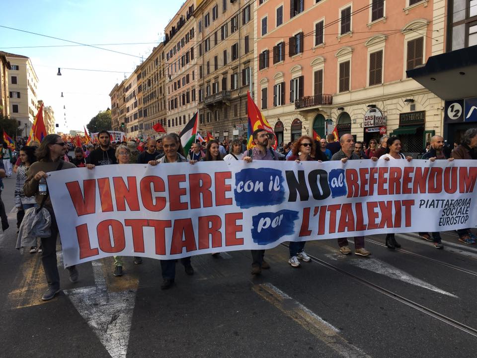 Sedici tesi per l’assemblea nazionale della Piattaforma Sociale Eurostop