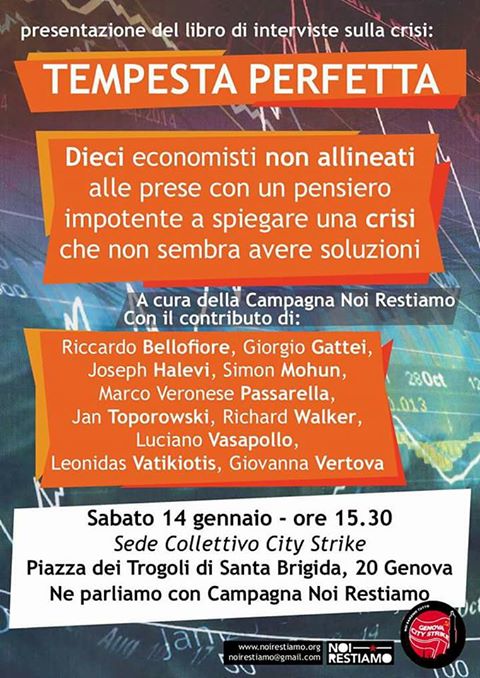 La crisi che non accenna a passare  Note sulle cause e sulle possibili soluzioni