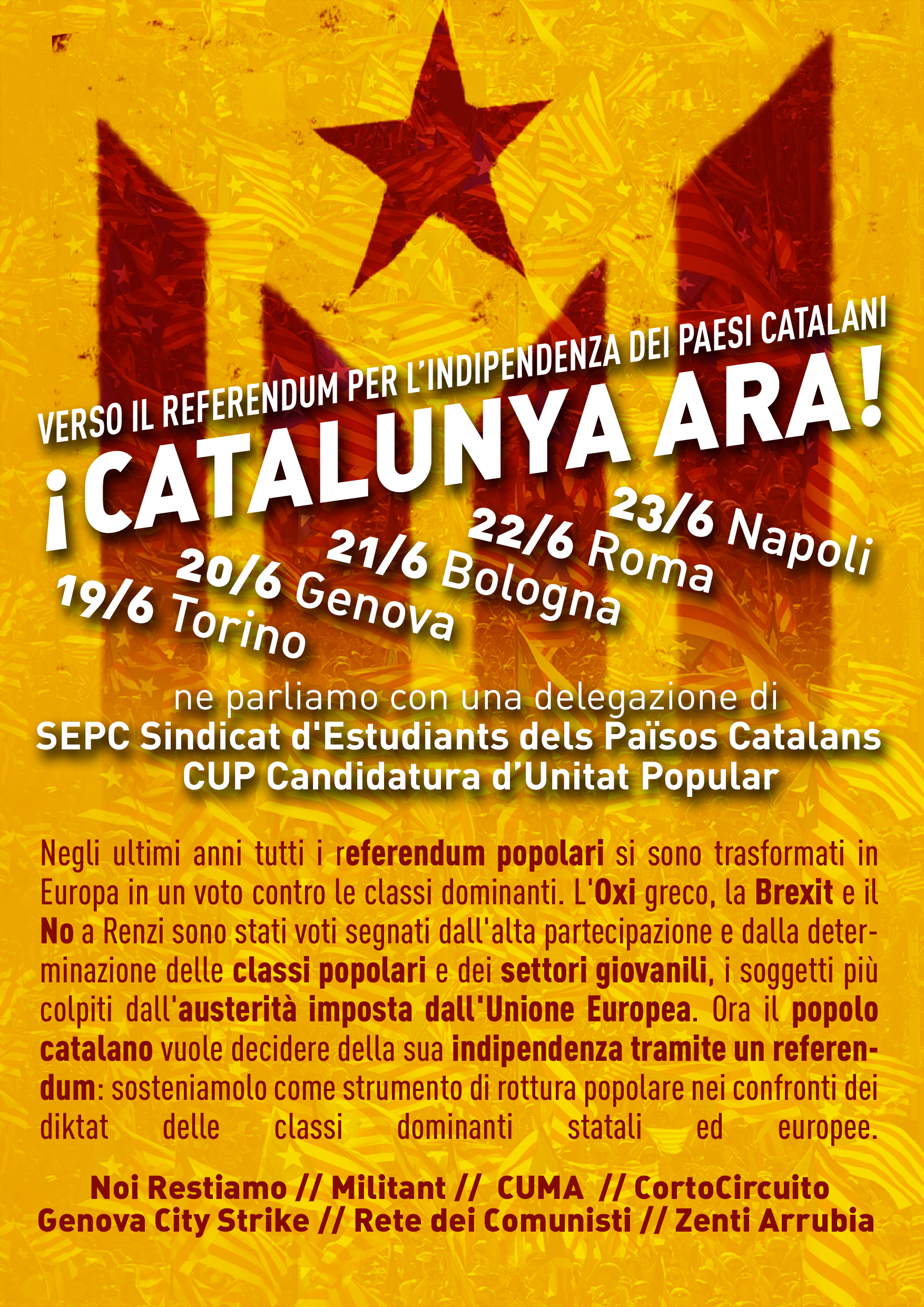 Il processo indipendentista in Catalunya