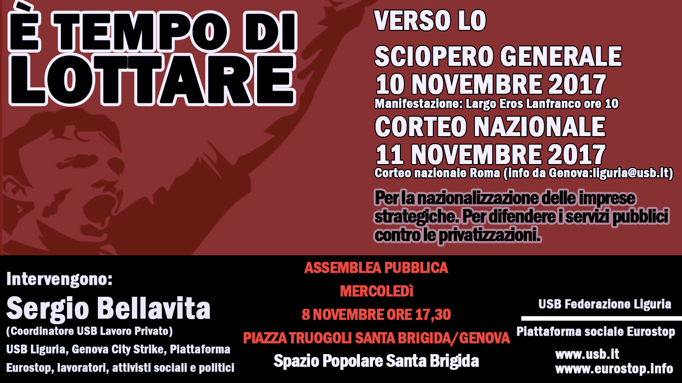 Assemblea pubblica con Sergio Bellavita