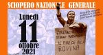 Verso lo sciopero generale dell’undici ottobre. Assemblea generale di preparazione il 30 settembre
